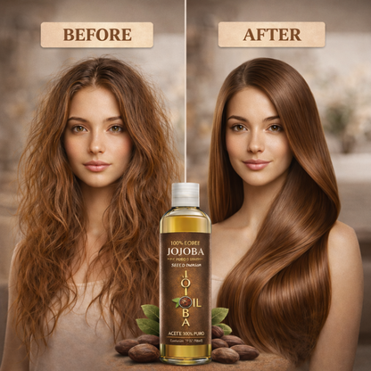 Golden Jojoba Oil - Deep Hydration & Natural Skin Balance